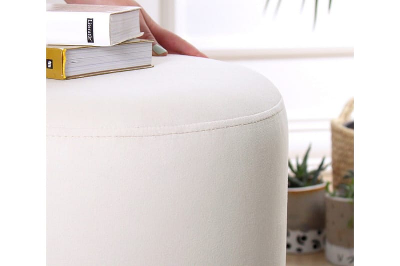 Lockport Siddepuf 38 cm - Beige - Møbler - Stole & lænestole - Taburet & skammel - Ottoman