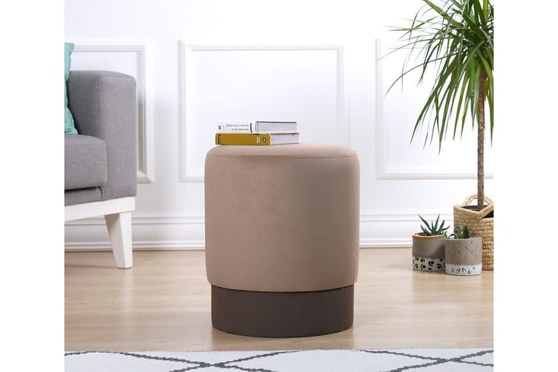 Lockport Siddepuf 38 cm - Brun - Møbler - Stole & lænestole - Taburet & skammel - Ottoman