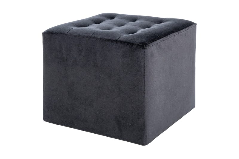 Lorinna Ottoman - Velour/Sort - Ottoman