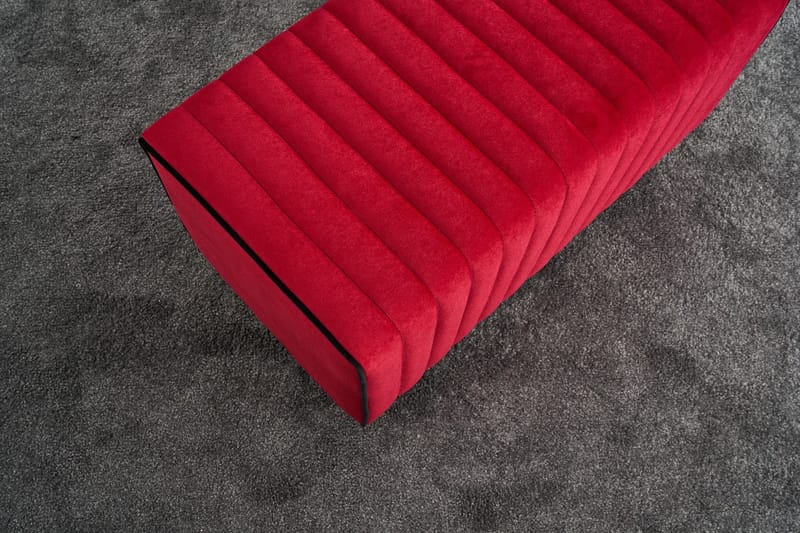 Mabellia Ottoman - Rød/Natur - Møbler - Stole & lænestole - Taburet & skammel - Ottoman