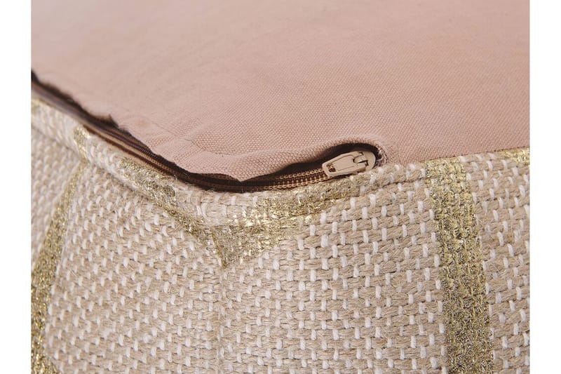 Mamalia Ottoman - Beige/Guld - Ottoman