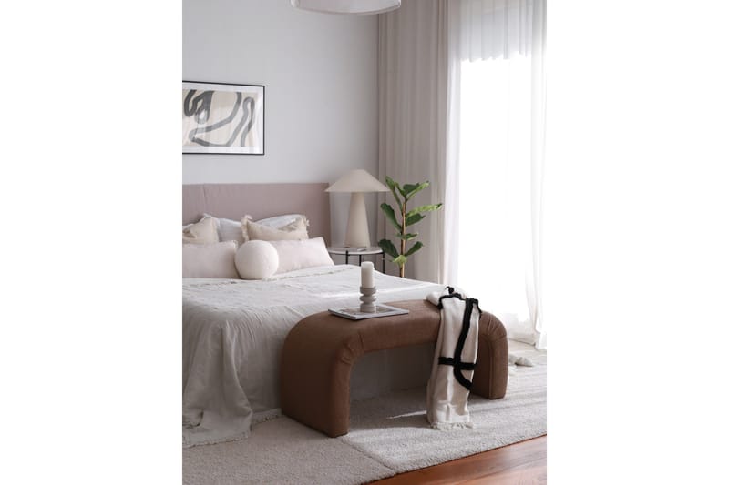 Manav Puf 106 cm, Brun