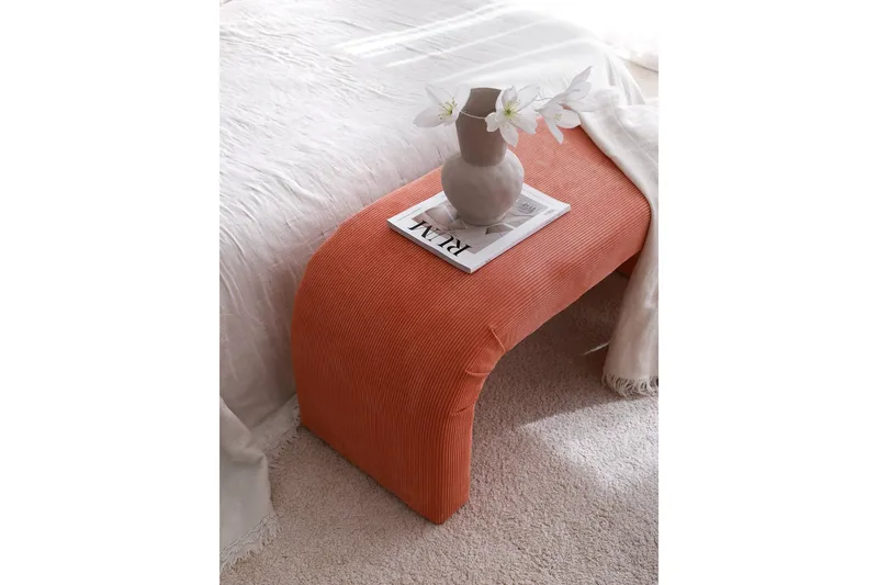 Manav Puf 106 cm - Koral - Møbler - Stole & lænestole - Taburet & skammel - Ottoman