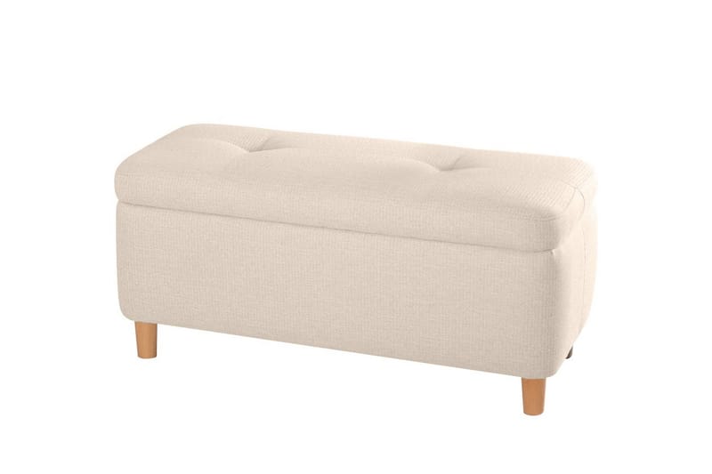 Mansi Puf 100 cm - Cream - Møbler - Stole & lænestole - Taburet & skammel - Ottoman
