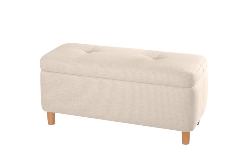 Mansi Puf 100 cm - Cream - Ottoman