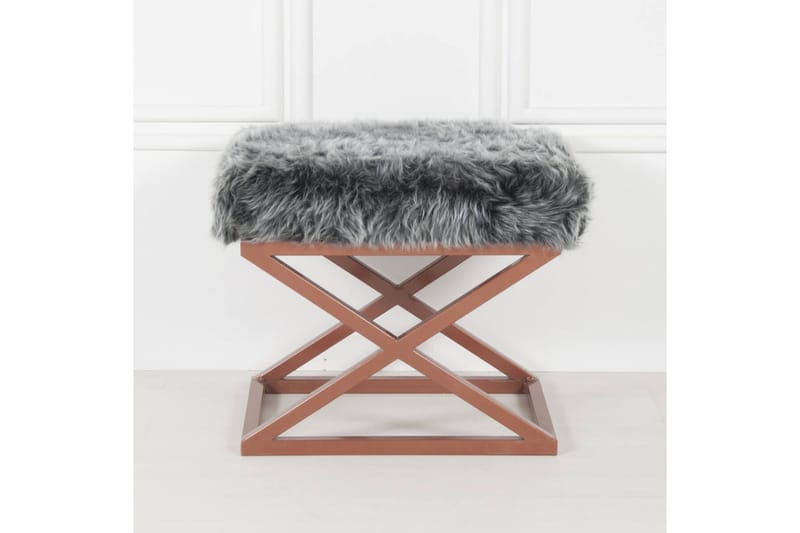 Mantu Puf 50 cm - Mørkegrå - Møbler - Stole & lænestole - Taburet & skammel - Ottoman