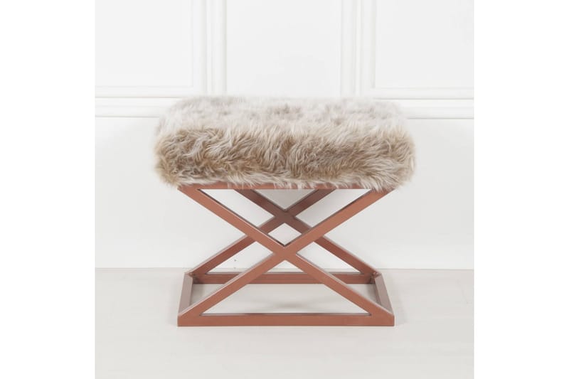 Mantu Puf 50 cm, Grå