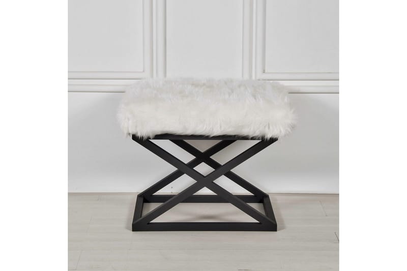 Mantu Puf 50 cm - Hvid - Møbler - Stole & lænestole - Taburet & skammel - Ottoman