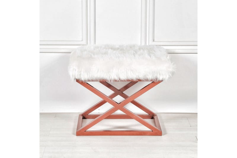 Mantu Puf 50 cm - Hvid - Møbler - Stole & lænestole - Taburet & skammel - Ottoman