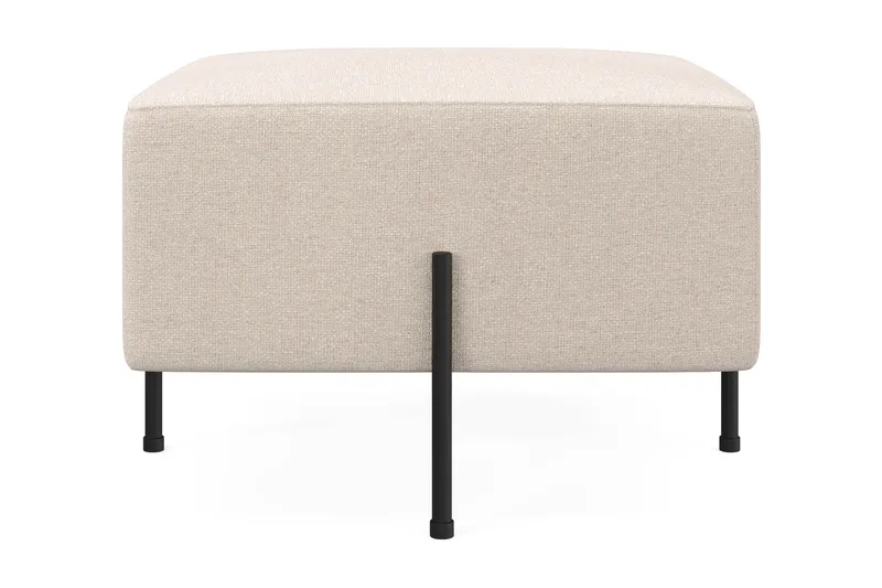 Menard Compact Puf 60 cm Kvadratisk, Beige