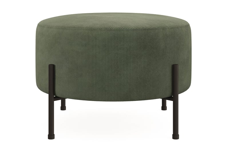 Menard Compact Puf Rund 60 cm, Grøn