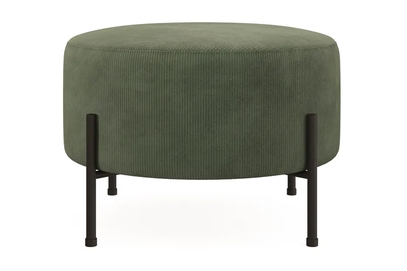 Menard Compact Puf Rund 60 cm, Grøn