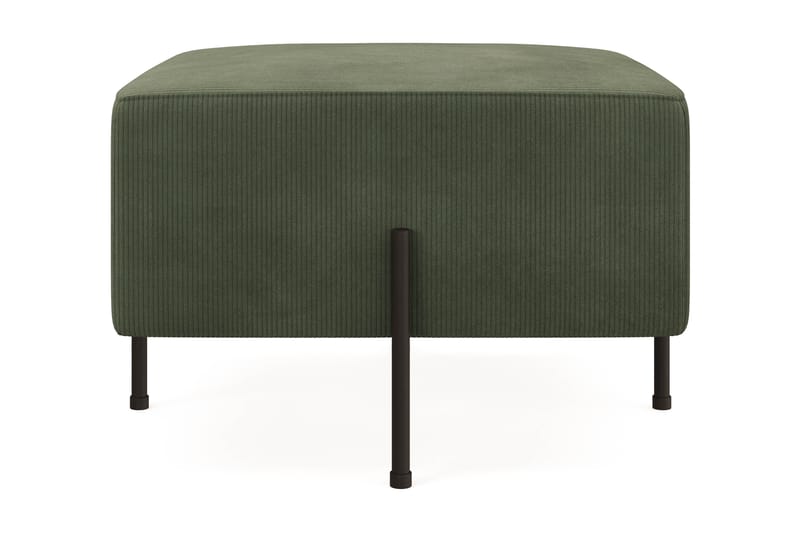 Menard Compact Puf 60 cm Kvadratisk - Grøn - Møbler - Stole & lænestole - Taburet & skammel - Ottoman