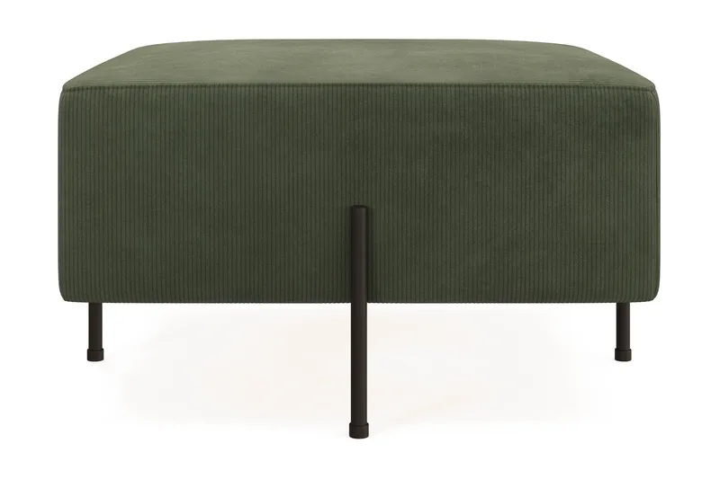 Menard Compact Puf 70 cm Kvadratisk, Grøn