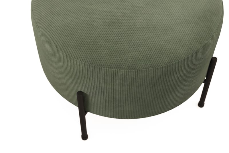 Menard Compact Puf Rund 60 cm - Grøn - Møbler - Stole & lænestole - Taburet & skammel - Ottoman