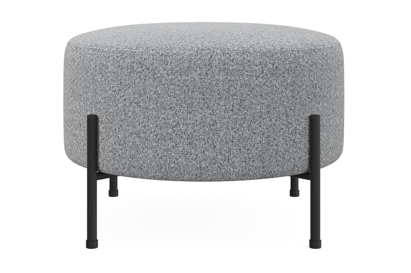 Menard Compact Puf Rund 60 cm - Grå - Møbler - Stole & lænestole - Taburet & skammel - Ottoman