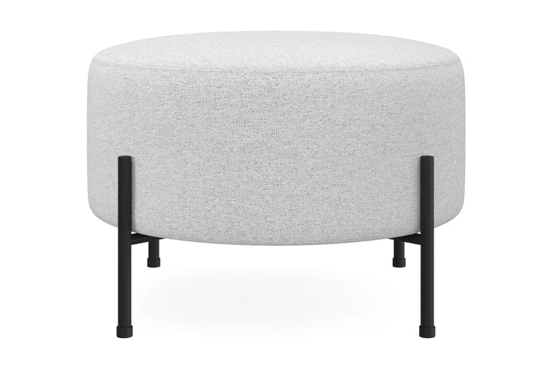 Menard Compact Puf Rund 60 cm - Lysegrå - Møbler - Stole & lænestole - Taburet & skammel - Ottoman