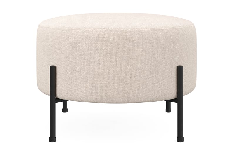 Menard Compact Puf Rund 60 cm - Beige - Møbler - Stole & lænestole - Taburet & skammel - Ottoman