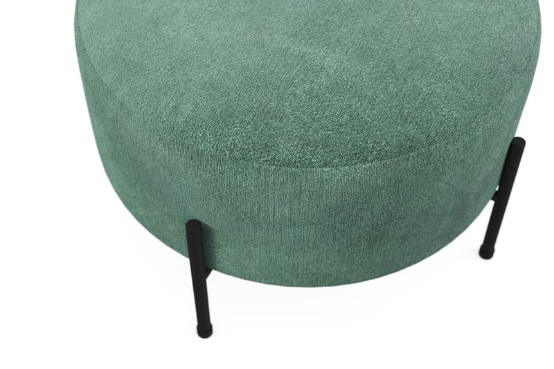 Menard Compact Puf Rund 60 cm - Grøn - Møbler - Stole & lænestole - Taburet & skammel - Ottoman