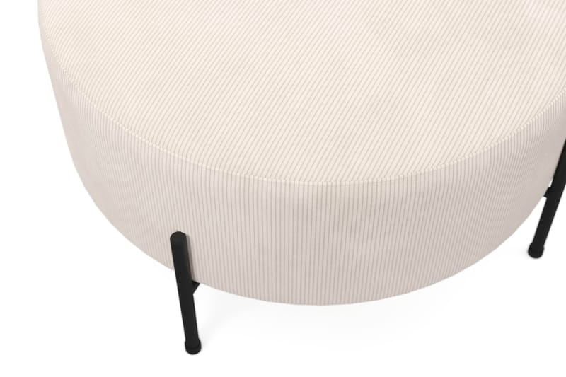 Menard Compact Puf Rund 70 cm - Beige - Møbler - Stole & lænestole - Taburet & skammel - Ottoman