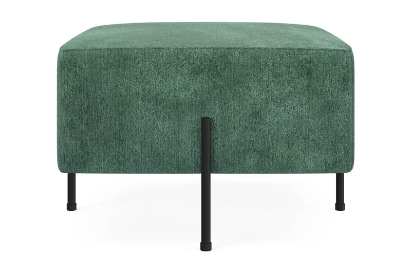 Menard Compact Puf 60 cm Kvadratisk - Grøn - Møbler - Stole & lænestole - Taburet & skammel - Ottoman