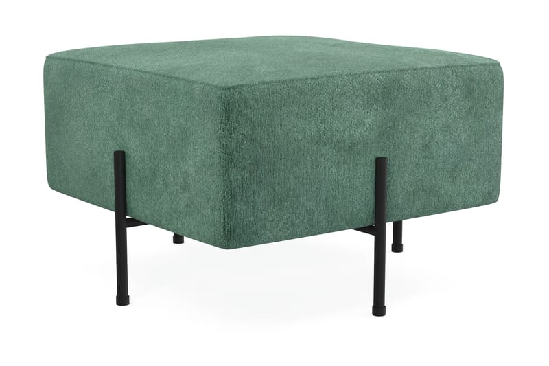 Menard Compact Puf 60 cm Kvadratisk - Grøn - Møbler - Stole & lænestole - Taburet & skammel - Ottoman