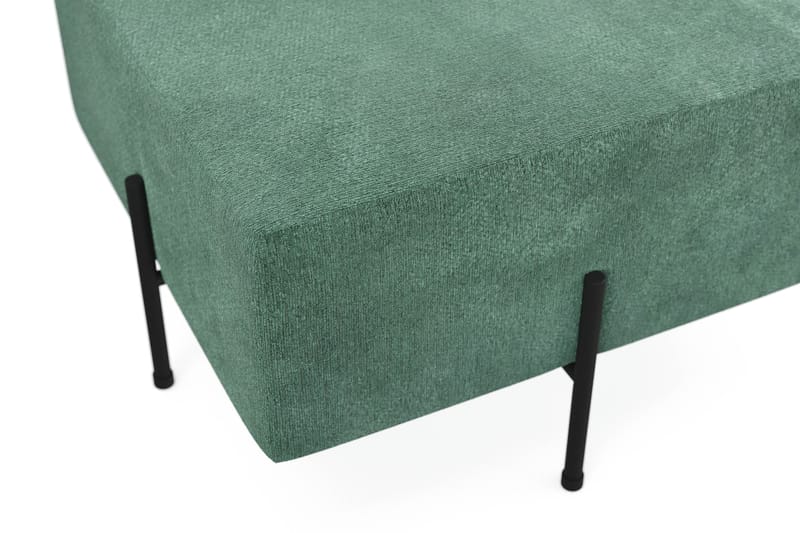 Menard Compact Puf 60 cm Kvadratisk - Grøn - Møbler - Stole & lænestole - Taburet & skammel - Ottoman