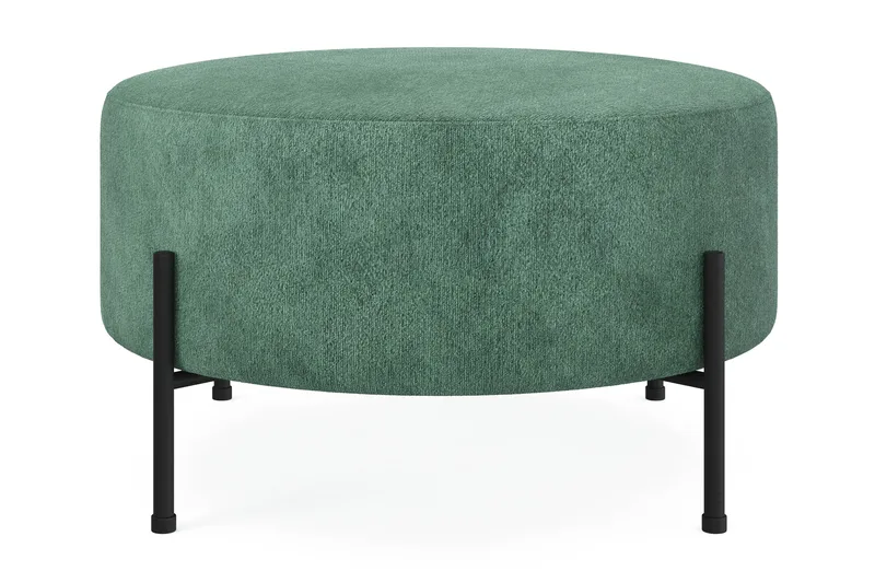 Menard Compact Puf Rund 70 cm, Grøn