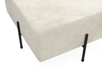 Menard Compact Puf 70 cm Kvadratisk - Hvid - Møbler - Stole & lænestole - Taburet & skammel - Ottoman