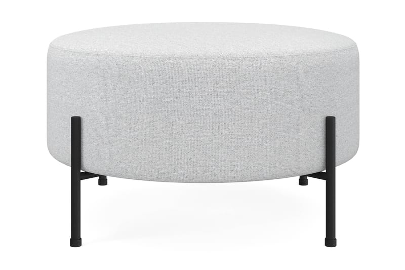 Menard Compact Puf Rund 70 cm - Lysegrå - Møbler - Stole & lænestole - Taburet & skammel - Ottoman