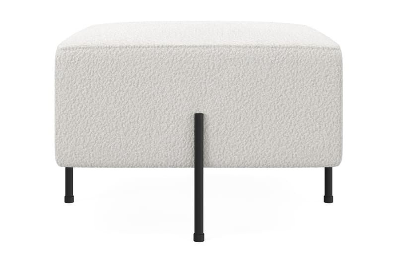 Menard Compact Puf 60 cm Kvadratisk - Hvid - Møbler - Stole & lænestole - Taburet & skammel - Ottoman