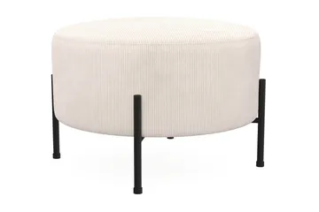 Menard Compact Puf Rund 60 cm - Beige - Møbler - Stole & lænestole - Taburet & skammel - Ottoman