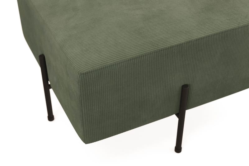 Menard Compact Puf 60 cm Kvadratisk - Grøn - Møbler - Stole & lænestole - Taburet & skammel - Ottoman