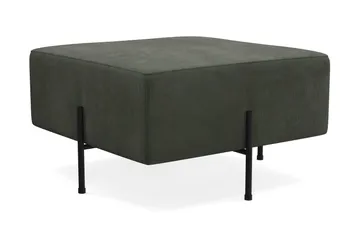 Menard Compact Puf 70 cm Kvadratisk - Mørkegrøn - Møbler - Stole & lænestole - Taburet & skammel - Ottoman