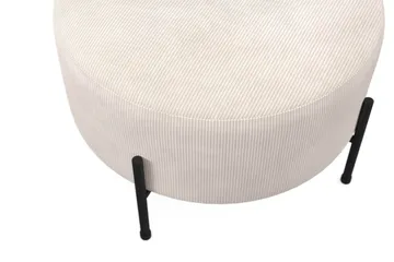 Menard Compact Puf Rund 60 cm - Beige - Møbler - Stole & lænestole - Taburet & skammel - Ottoman