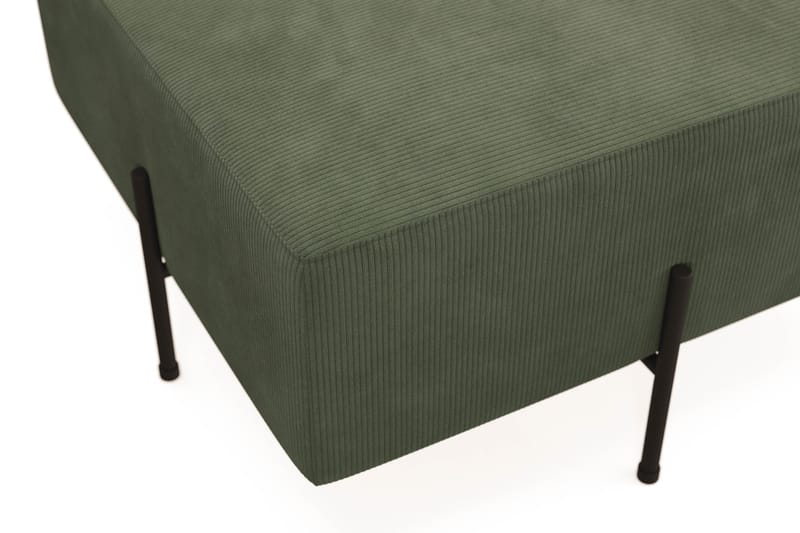 Menard Compact Puf 70 cm Kvadratisk - Grøn - Møbler - Stole & lænestole - Taburet & skammel - Ottoman