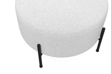 Menard Compact Puf Rund 60 cm - Lysegrå - Møbler - Stole & lænestole - Taburet & skammel - Ottoman