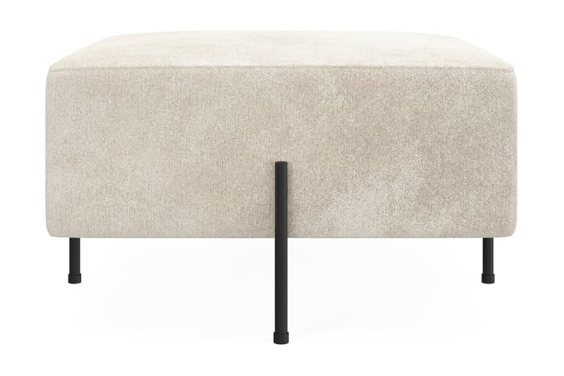 Menard Compact Puf 70 cm Kvadratisk, Hvid