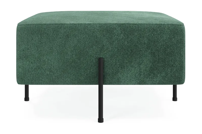 Menard Compact Puf 70 cm Kvadratisk, Grøn