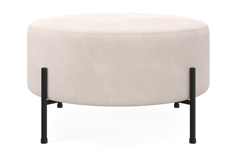 Menard Compact Puf Rund 70 cm - Beige - Møbler - Stole & lænestole - Taburet & skammel - Ottoman