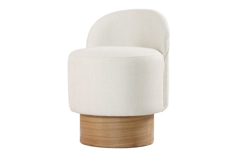 Muktan Puf 47 cm - Cream - Møbler - Stole & lænestole - Taburet & skammel - Ottoman