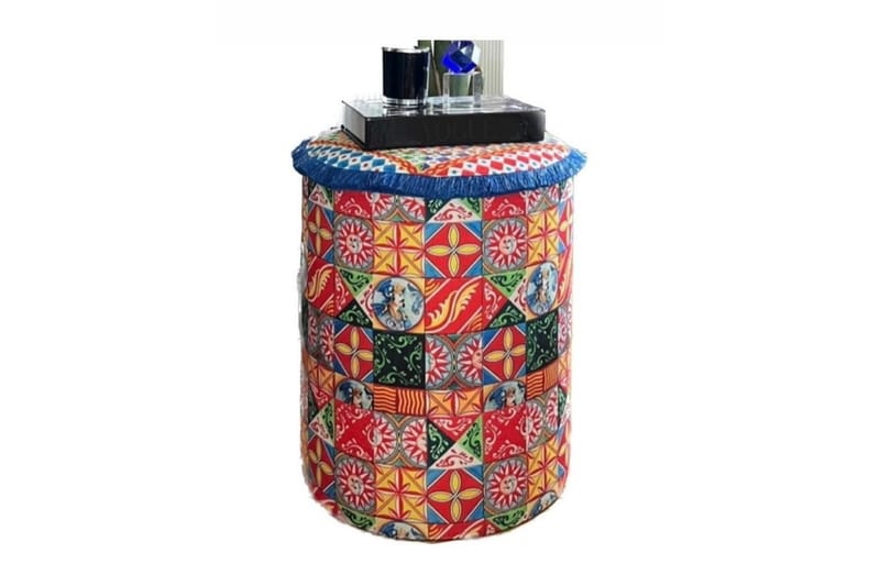 Multan Puf 45 cm - Flerfarvet - Møbler - Stole & lænestole - Taburet & skammel - Ottoman
