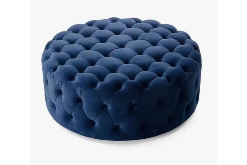 Munder Puf 70 cm - Mørkeblå - Møbler - Stole & lænestole - Taburet & skammel - Ottoman