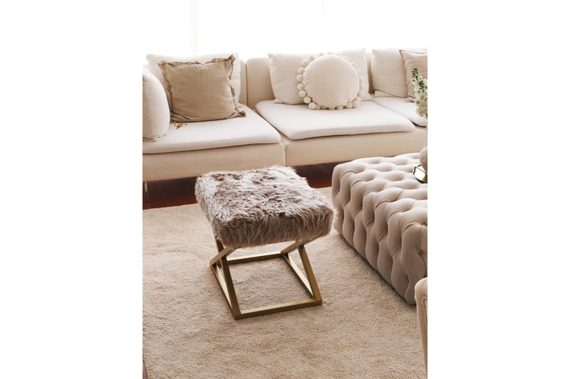 Murmu Puf 50 cm - Brun - Møbler - Stole & lænestole - Taburet & skammel - Ottoman