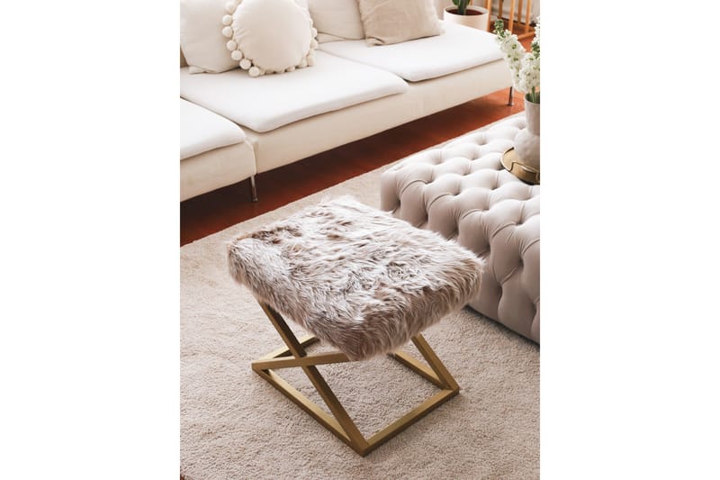 Murmu Puf 50 cm - Brun - Møbler - Stole & lænestole - Taburet & skammel - Ottoman