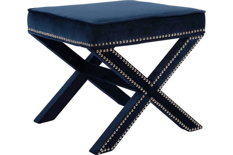 Mursida Puf 60 cm - Mørkeblå - Møbler - Stole & lænestole - Taburet & skammel - Ottoman