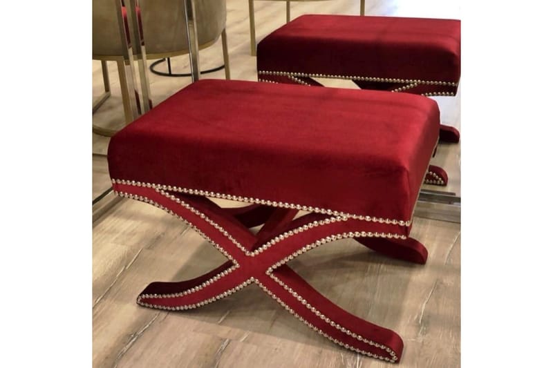 Mursida Puf 60 cm, Rød