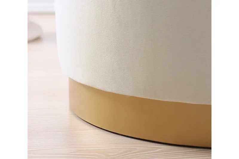 Murwillumbah Siddepuf 45 cm - Beige - Møbler - Stole & lænestole - Taburet & skammel - Ottoman