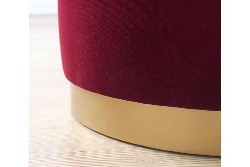 Murwillumbah Siddepuf 45 cm - Rød - Møbler - Stole & lænestole - Taburet & skammel - Ottoman