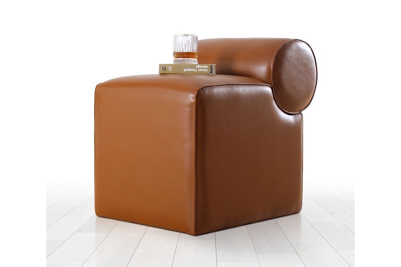 Nahar Puf 45 cm - Brun - Møbler - Stole & lænestole - Taburet & skammel - Ottoman